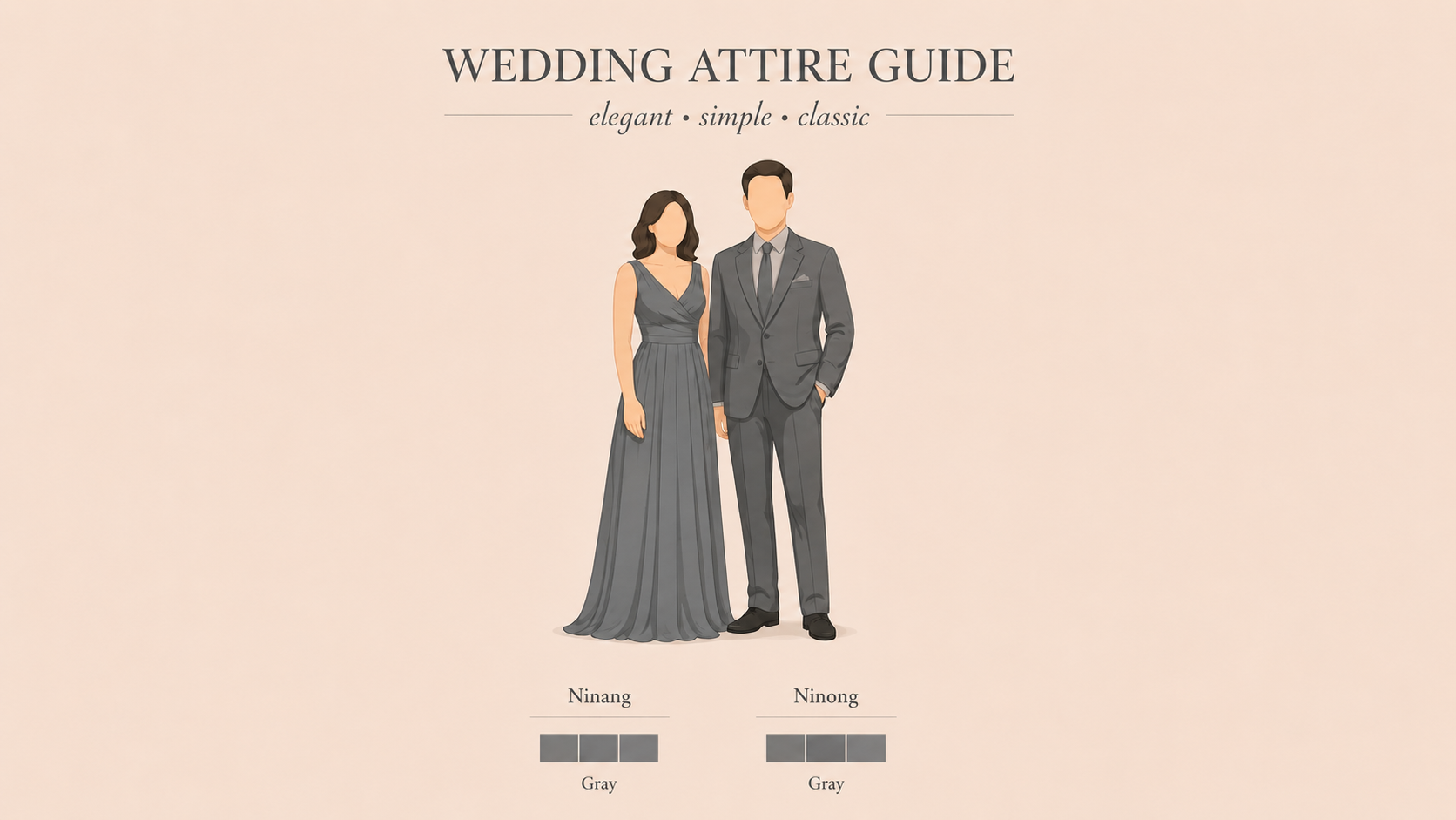 Ninong & Ninang Dress Code